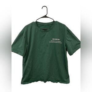 DAZY Green Exploration‎ Graphic T-Shirt Size Large